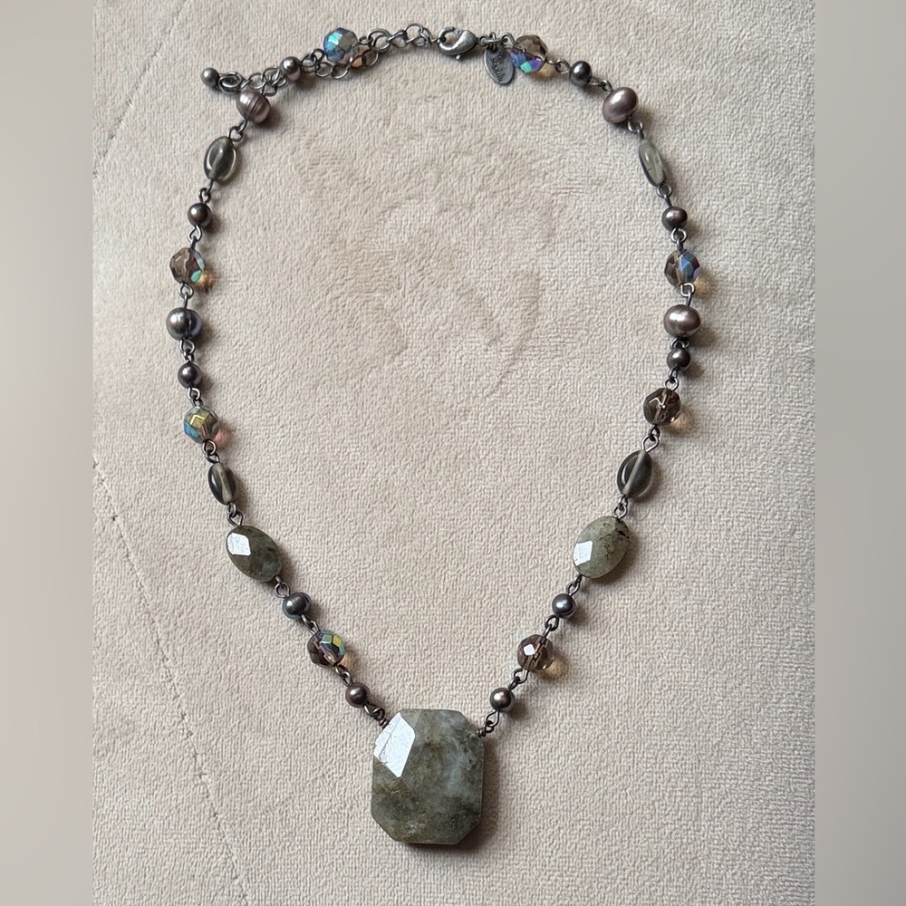 Lia Sophia Multi-Color Beaded Necklace